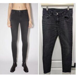 Acne Studios | Climb skinny fit jeans in used black